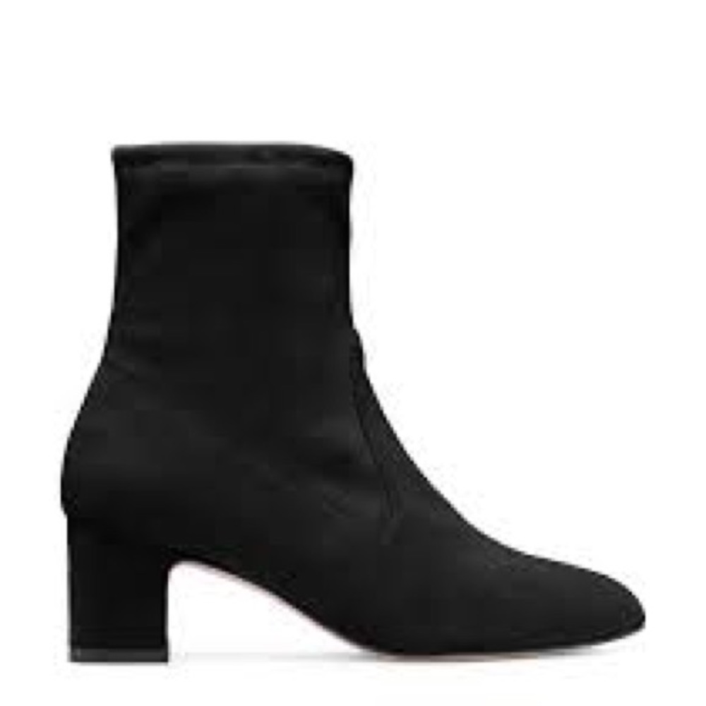 Brand New W/ Box - Never Worn! Stuart Weitzman Niki 60 Black Suede Size 9